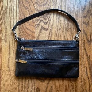 Hobo leather wristlet/clutch